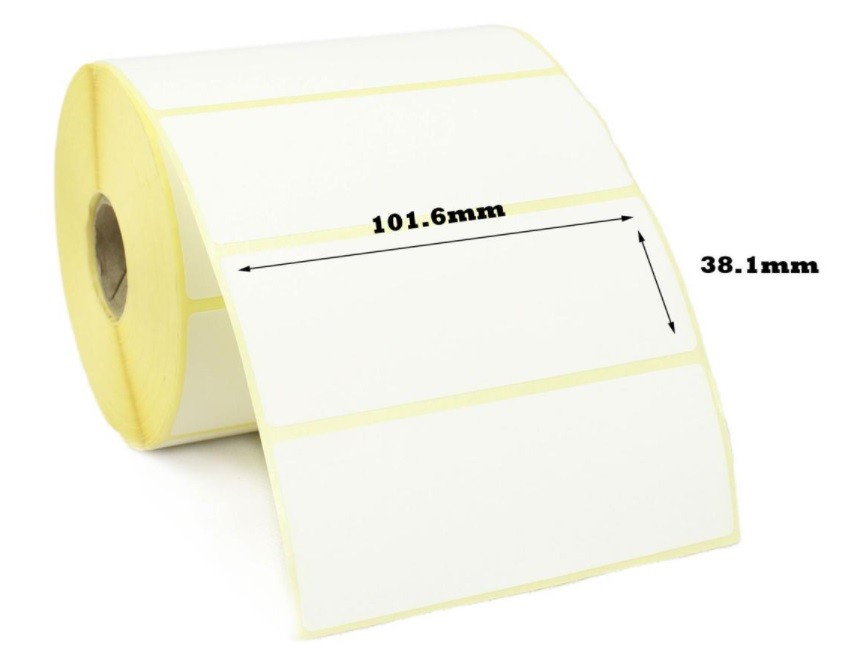 Etikete termo eko 101,6x38,1mm  1/1790 fi25