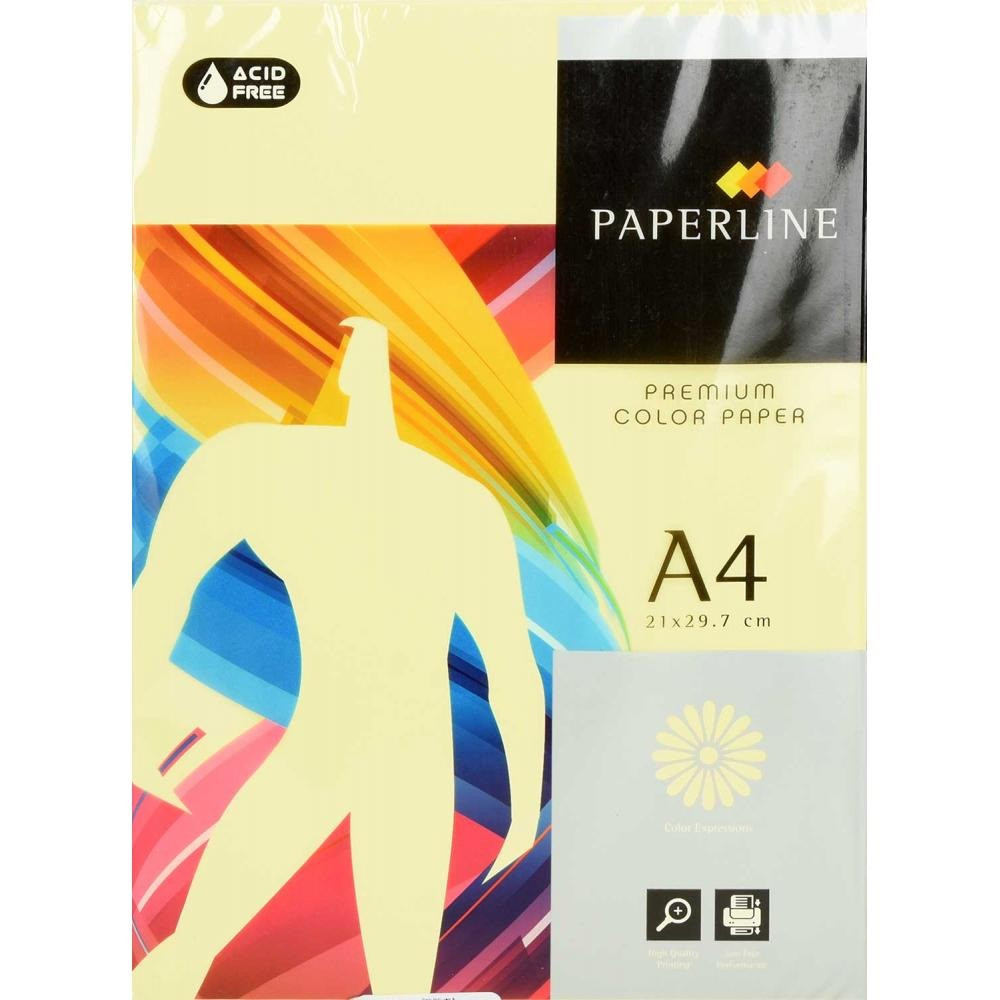 Papir barvni a4 paperline 80g 1/500 CANARY