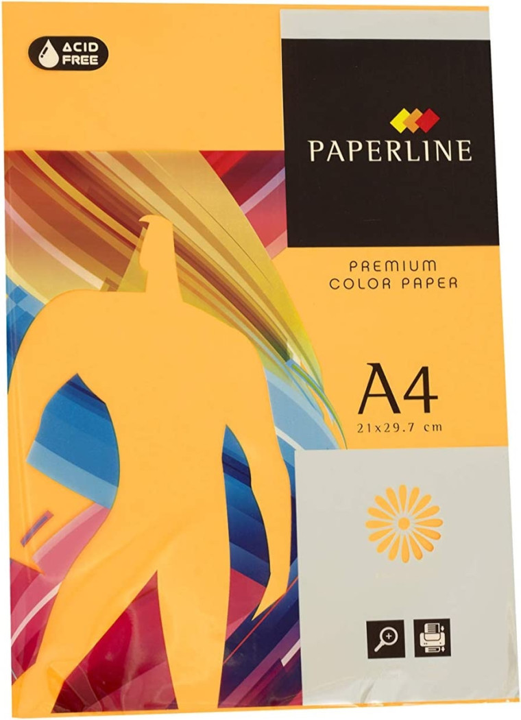 Papir barvni a4 paperline 80g 1/500