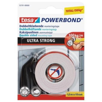 SELOTEJP TESA POWERBOND 1,5mX19mm